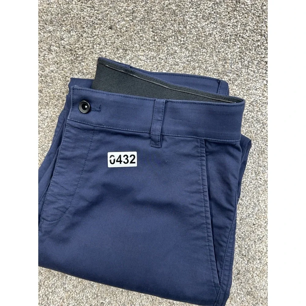 Nike Pants Mens 32x32 Blue Chino Straight Leg Dri Fit Lightweight Golf #0432